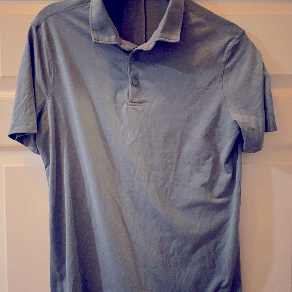 Lulu Lemon Polo - grayish blue